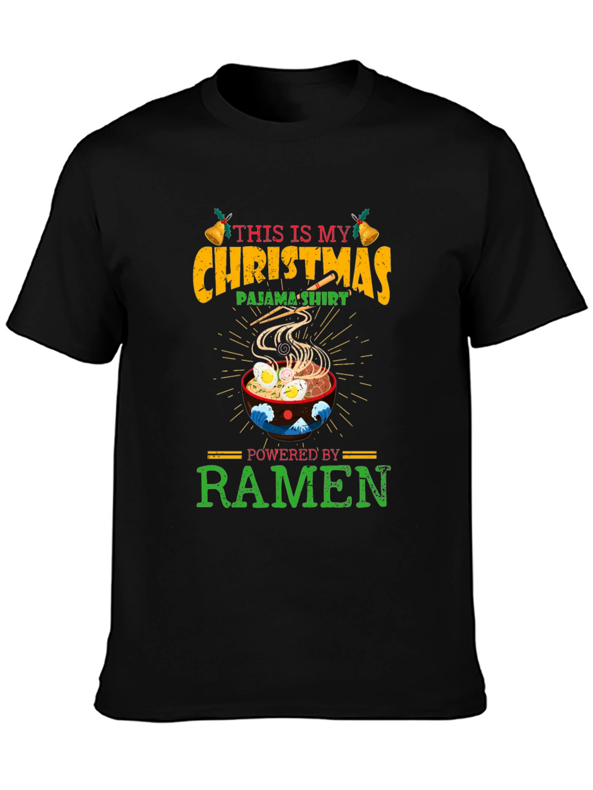 Christmas Ramen Pajama T-Shirt