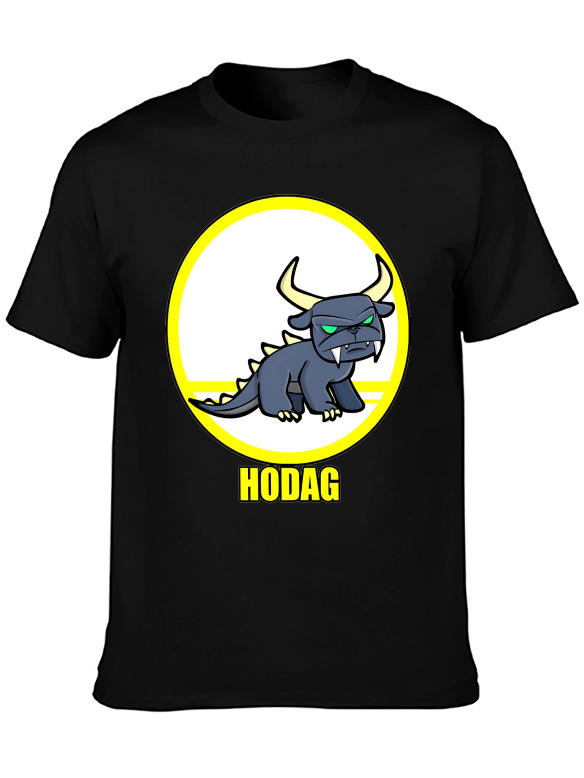 Hodag Creature Graphic Tee - Black