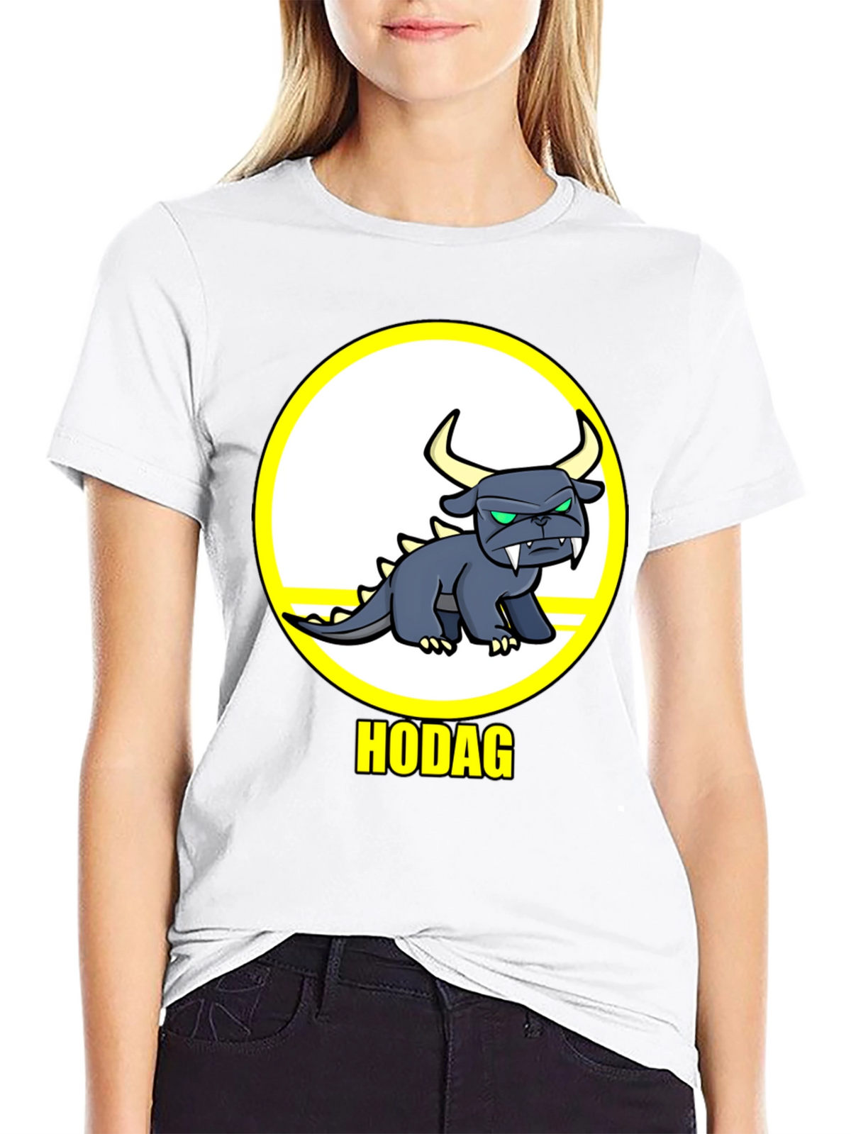 Hodag Creature Graphic Tee - Black