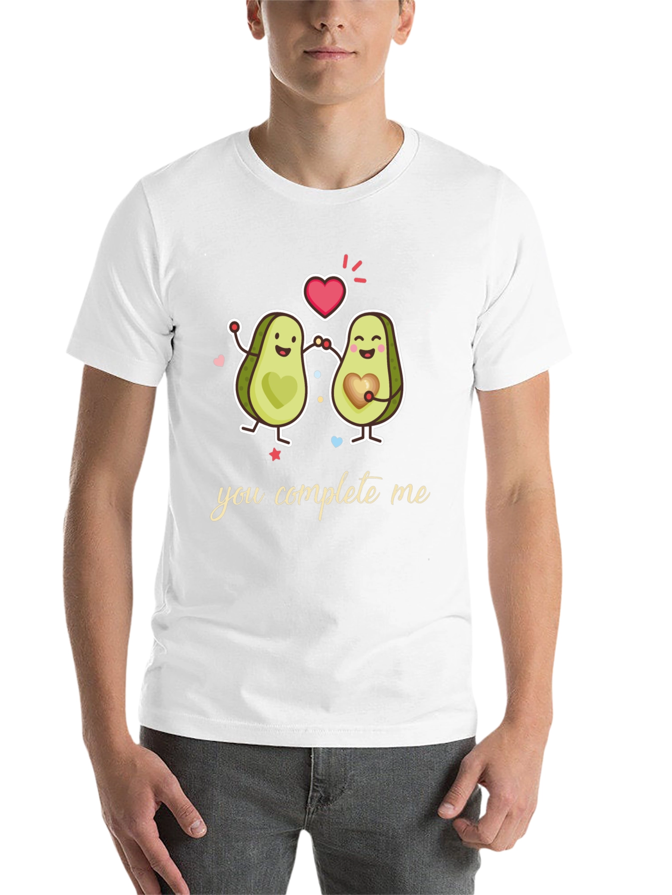 Avocado Couple T-Shirt - You Complete Me