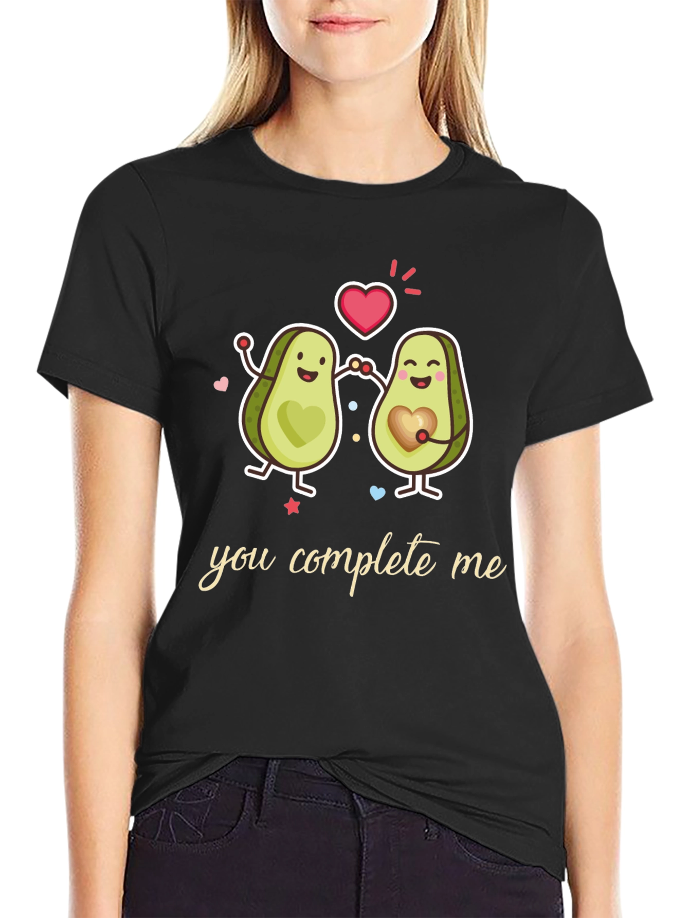 Avocado Couple T-Shirt - You Complete Me