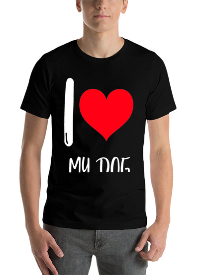I Love My Dog Graphic Tee