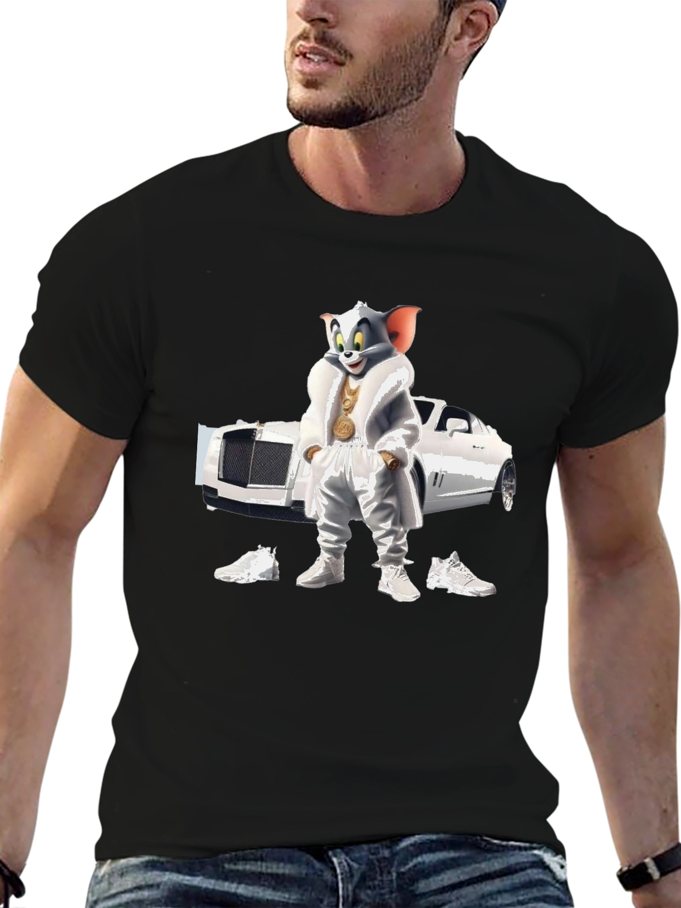 Tom & Jerry Pimp Style T-Shirt