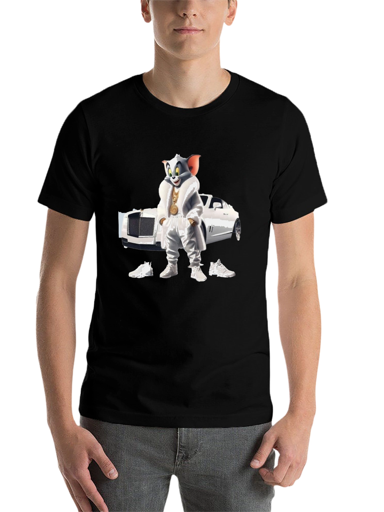 Tom & Jerry Pimp Style T-Shirt