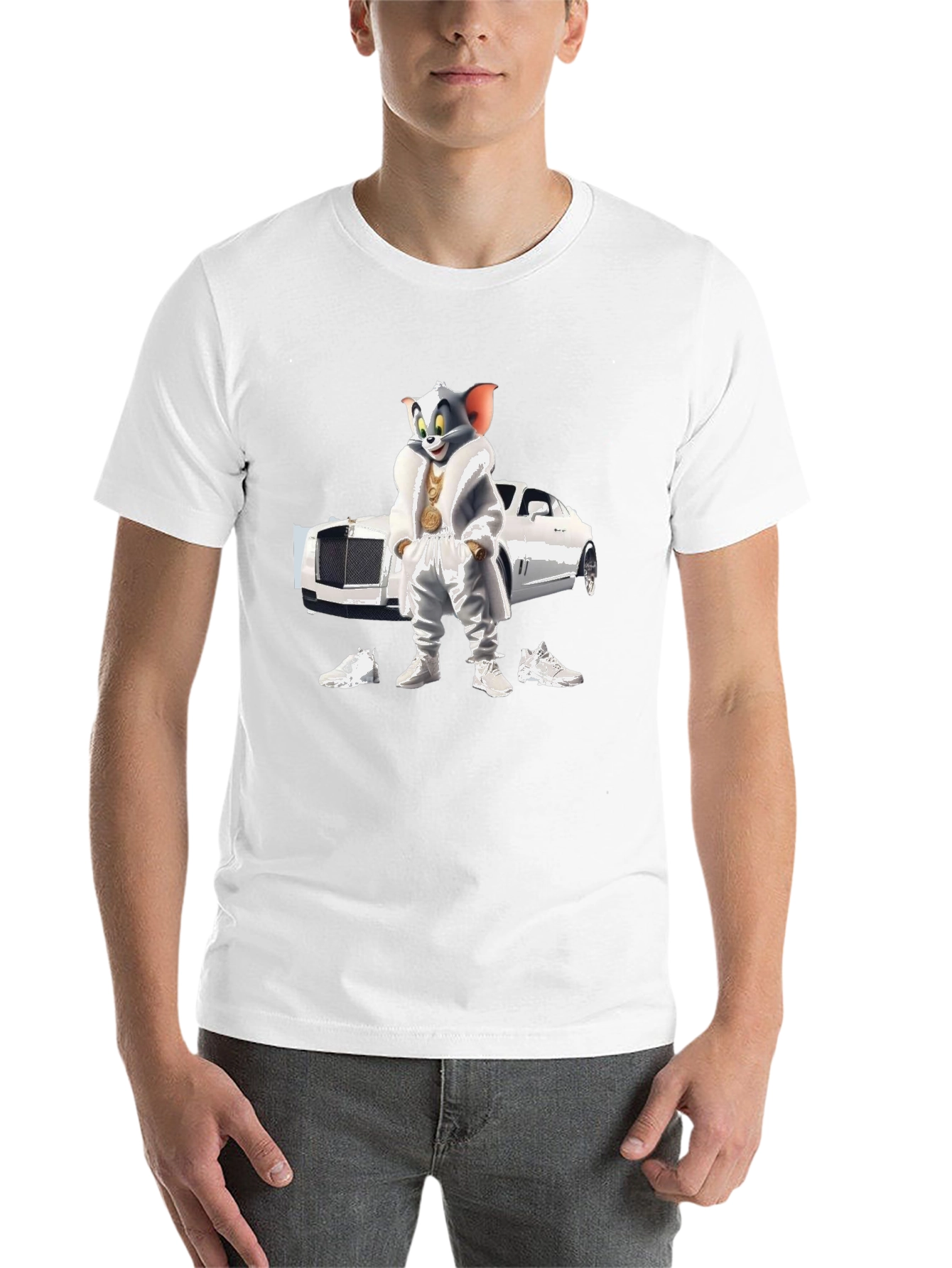Tom & Jerry Pimp Style T-Shirt