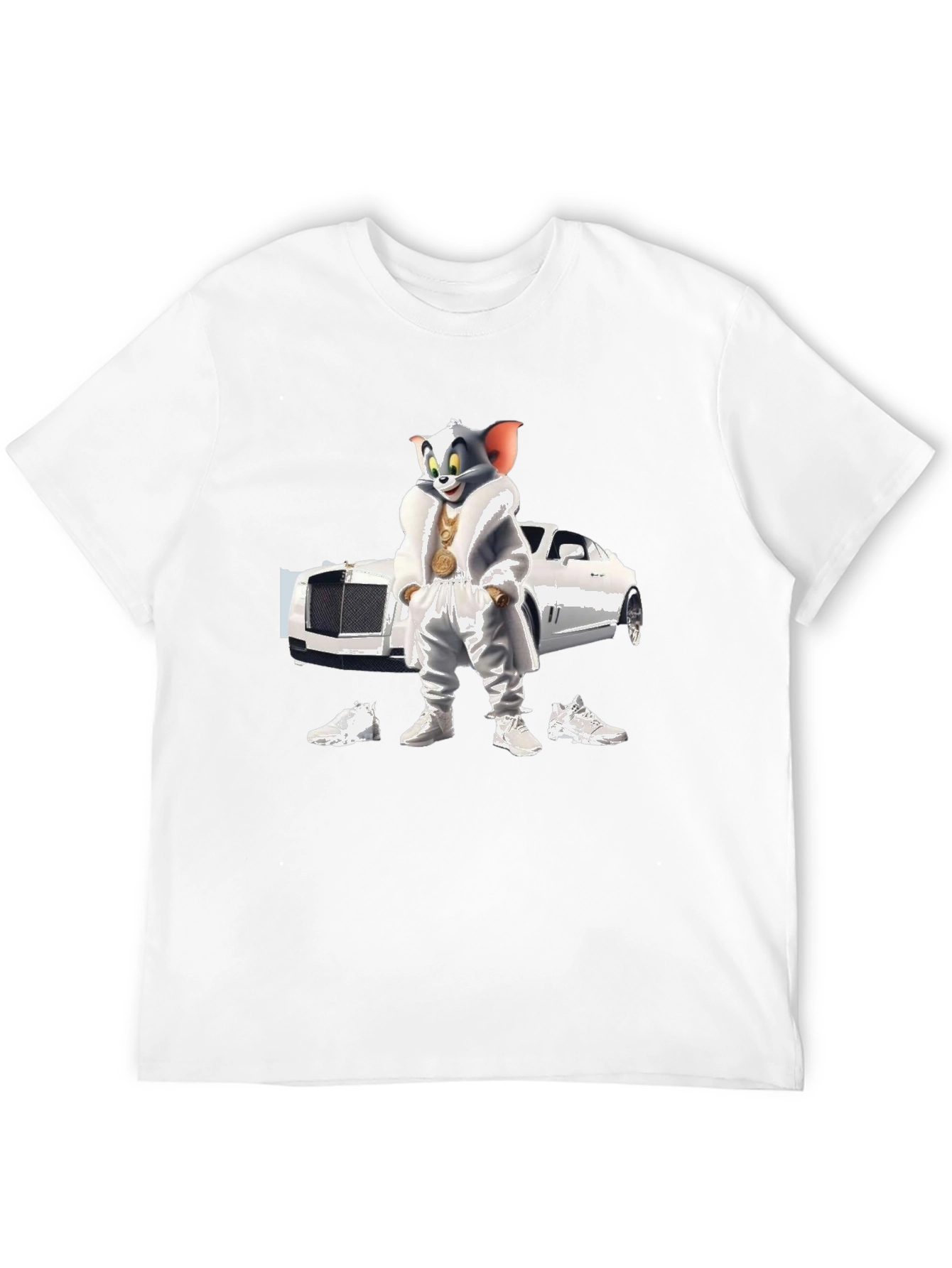 Tom & Jerry Pimp Style T-Shirt