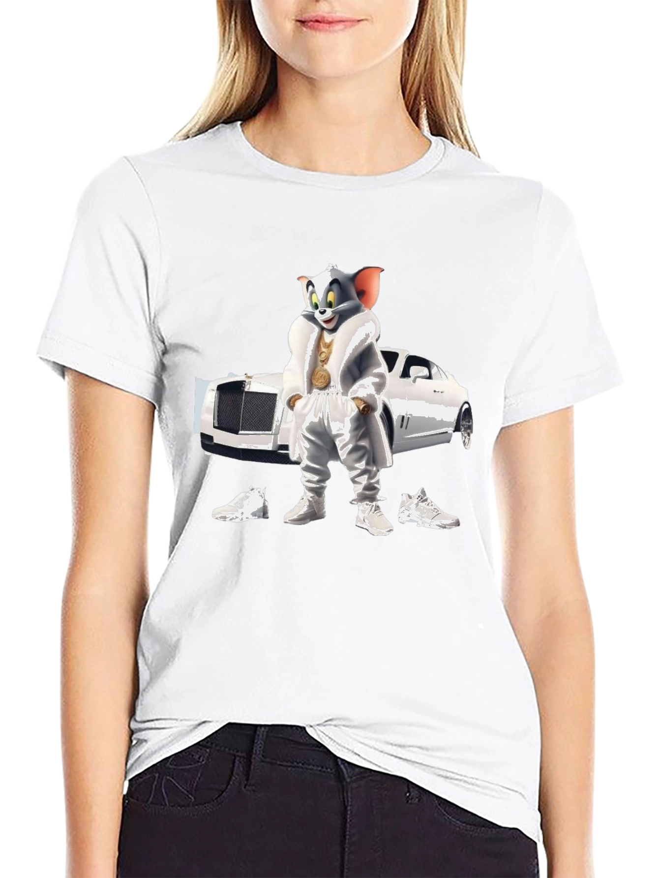 Tom & Jerry Pimp Style T-Shirt