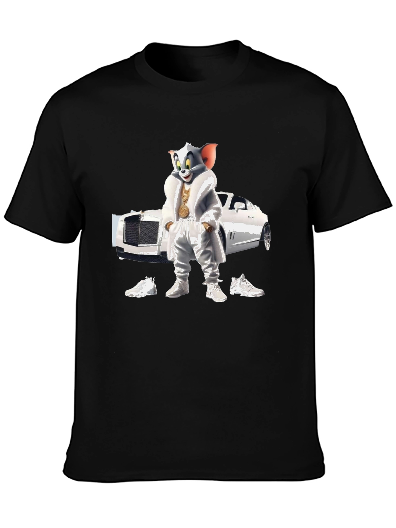 Tom & Jerry Pimp Style T-Shirt