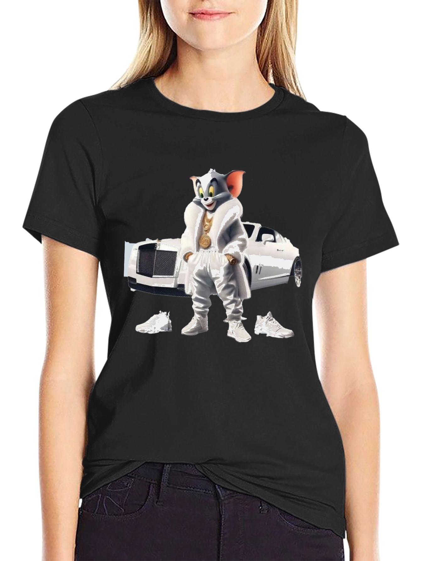 Tom & Jerry Pimp Style T-Shirt