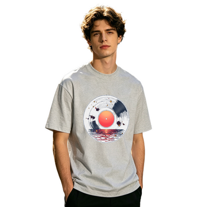 Men's American Flag Eagle Patriotic Retro Graphic T-Shirt