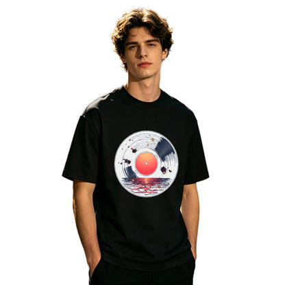Men's American Flag Eagle Patriotic Retro Graphic T-Shirt