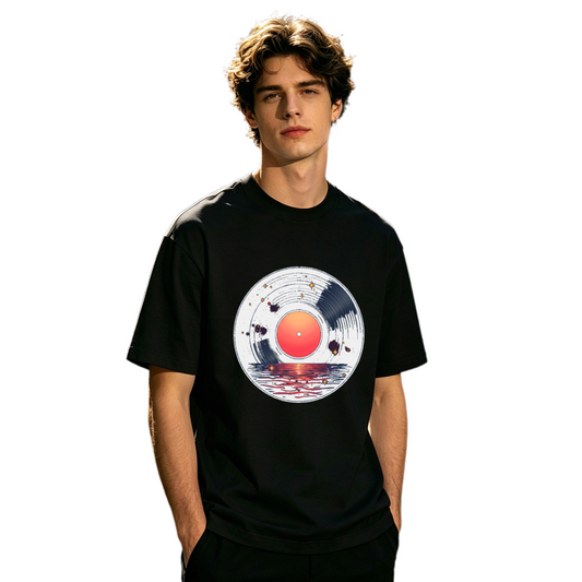 Men's American Flag Eagle Patriotic Retro Graphic T-Shirt