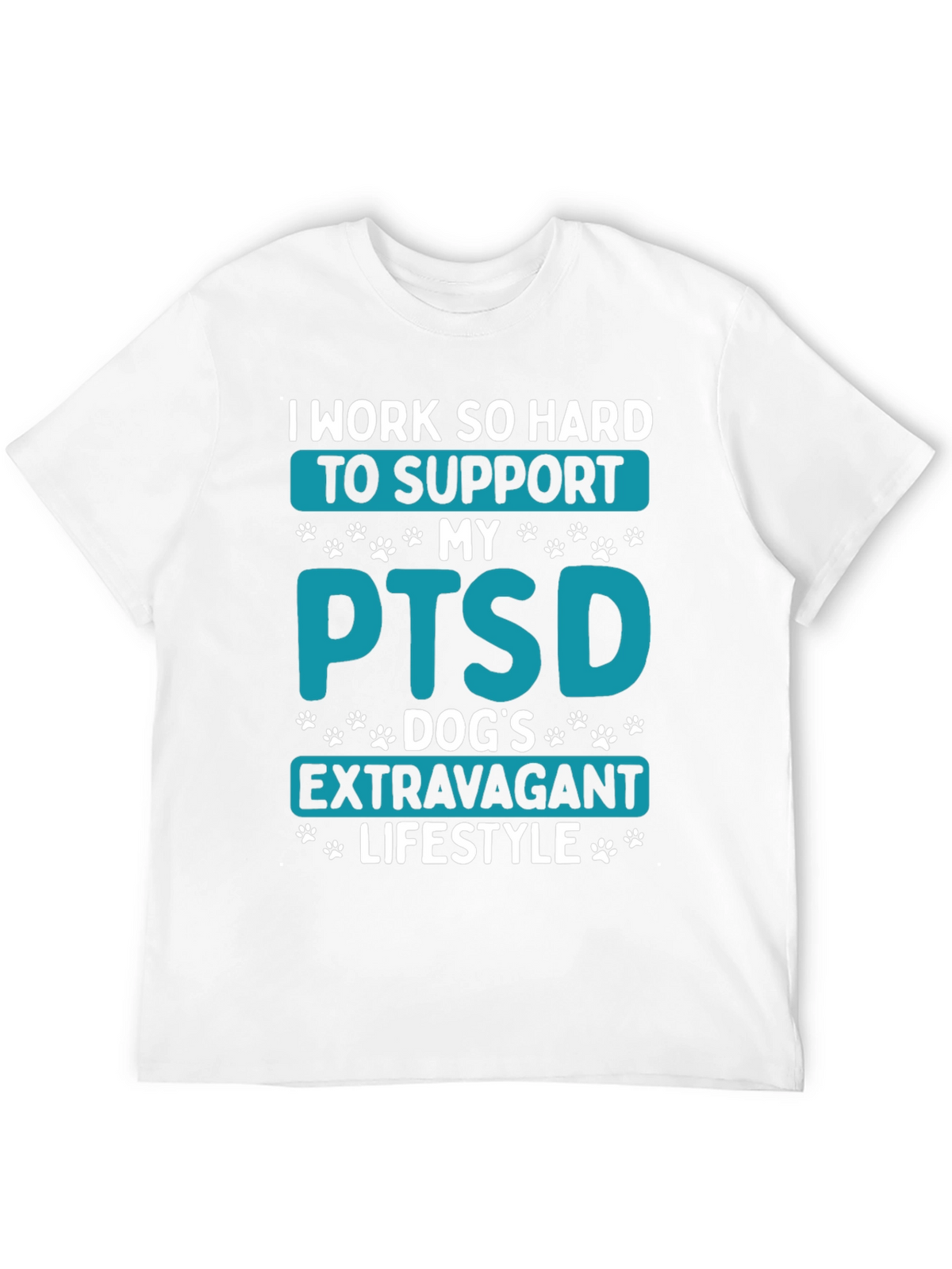 PTSD Dog Dad T-Shirt - Extravagant Lifestyle Tee