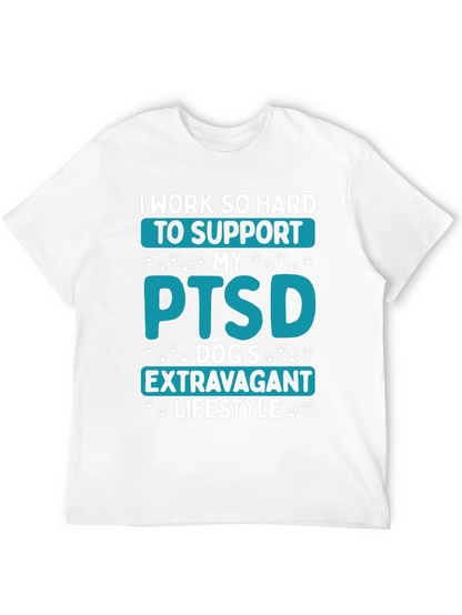 PTSD Dog Dad T-Shirt - Extravagant Lifestyle Tee