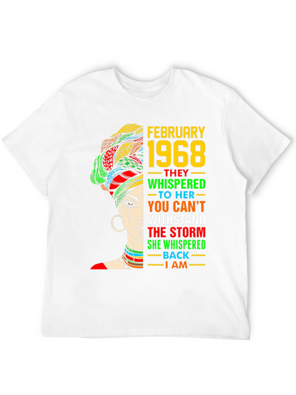 February 1968 T-Shirt: Black History Month