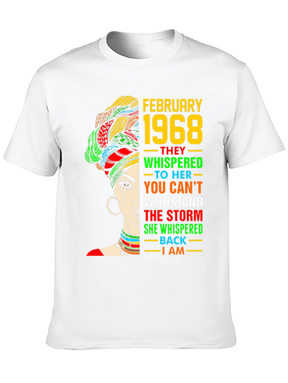 February 1968 T-Shirt: Black History Month