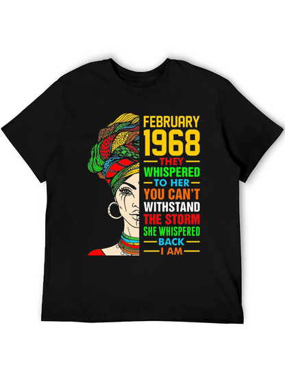 February 1968 T-Shirt: Black History Month