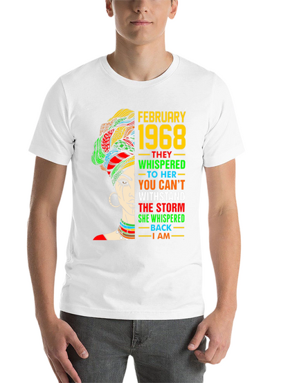 February 1968 T-Shirt: Black History Month