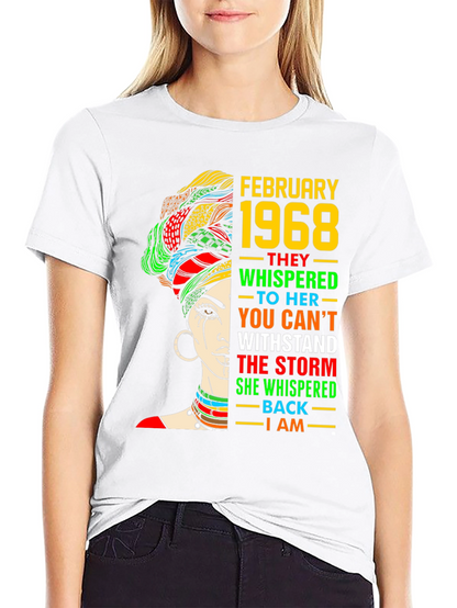 February 1968 T-Shirt: Black History Month