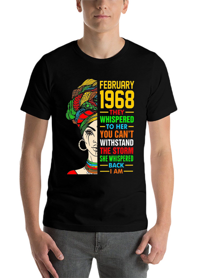 February 1968 T-Shirt: Black History Month