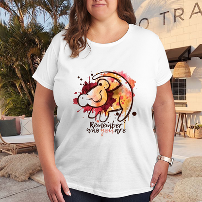 Remember Who You Are Lion King Watercolor Tee
