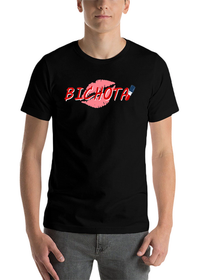 Bichota Lips Graphic Print T-Shirt