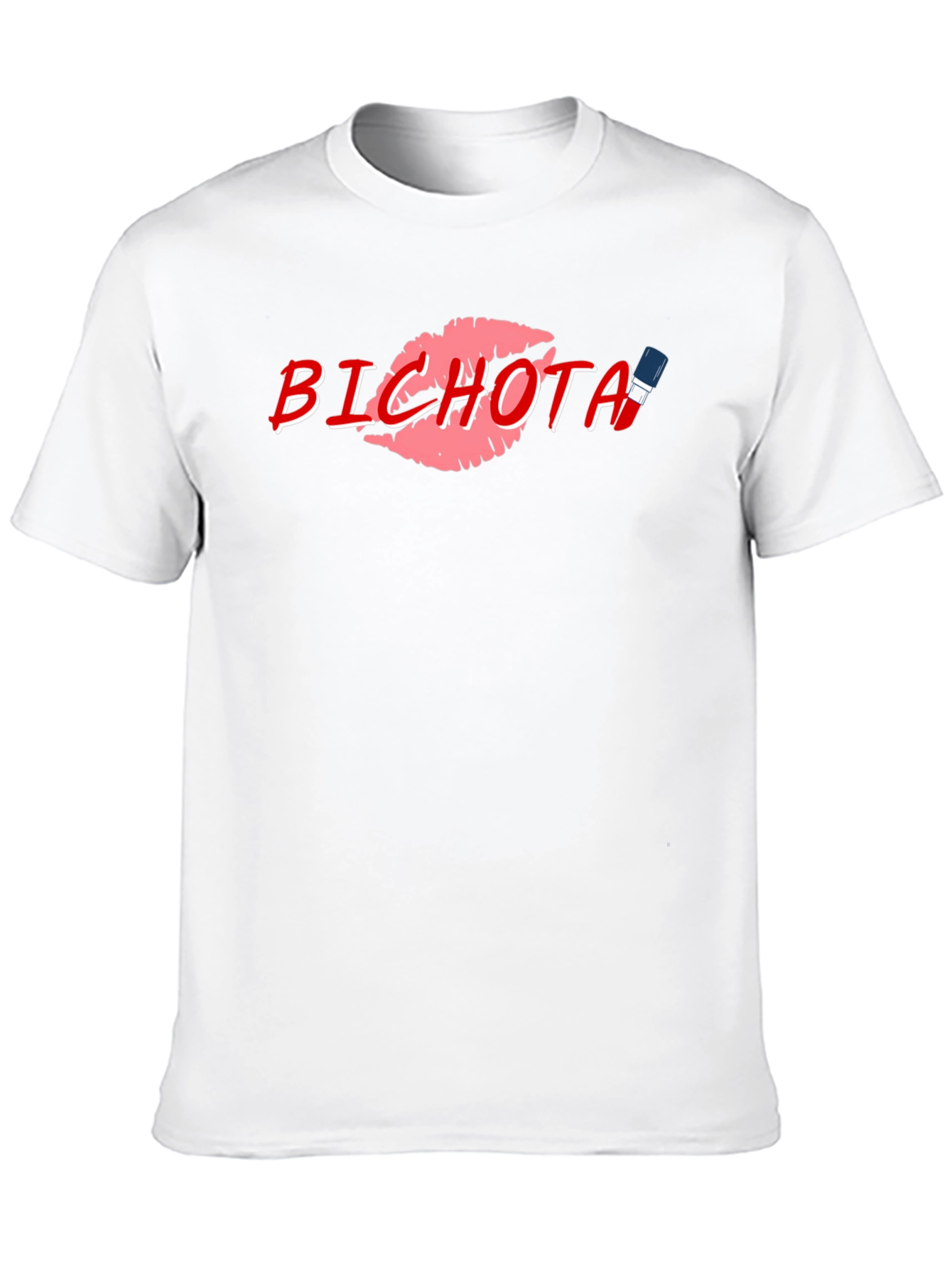 Bichota Lips Graphic Print T-Shirt