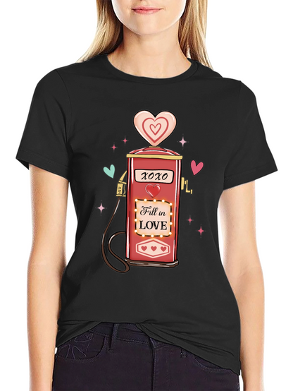 Fill in Love Valentines Day T-Shirt
