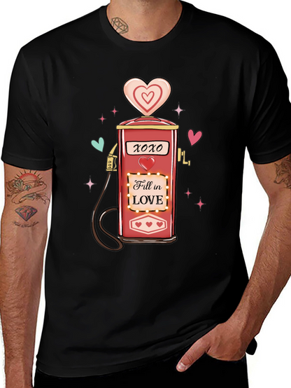 Fill in Love Valentines Day T-Shirt