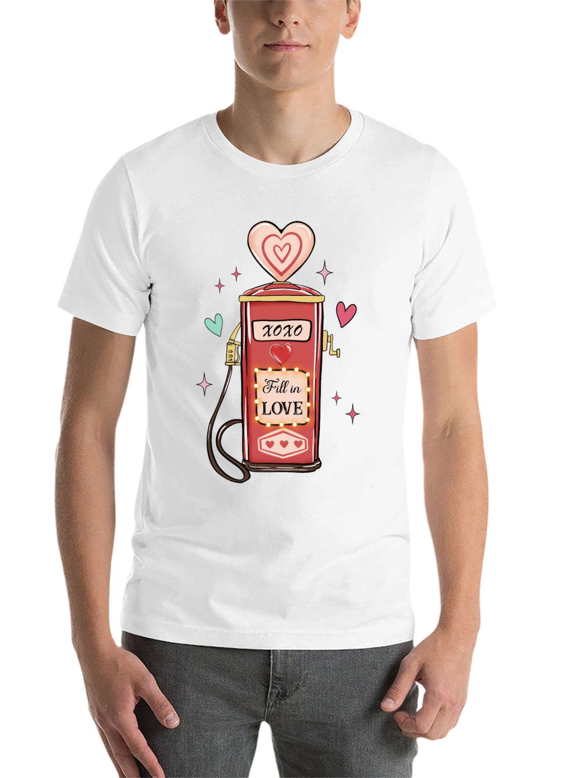Fill in Love Valentines Day T-Shirt