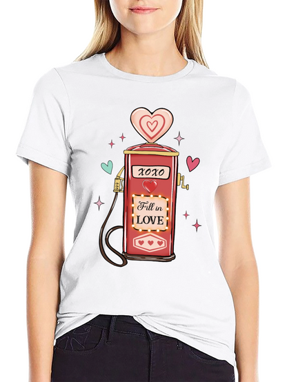 Fill in Love Valentines Day T-Shirt