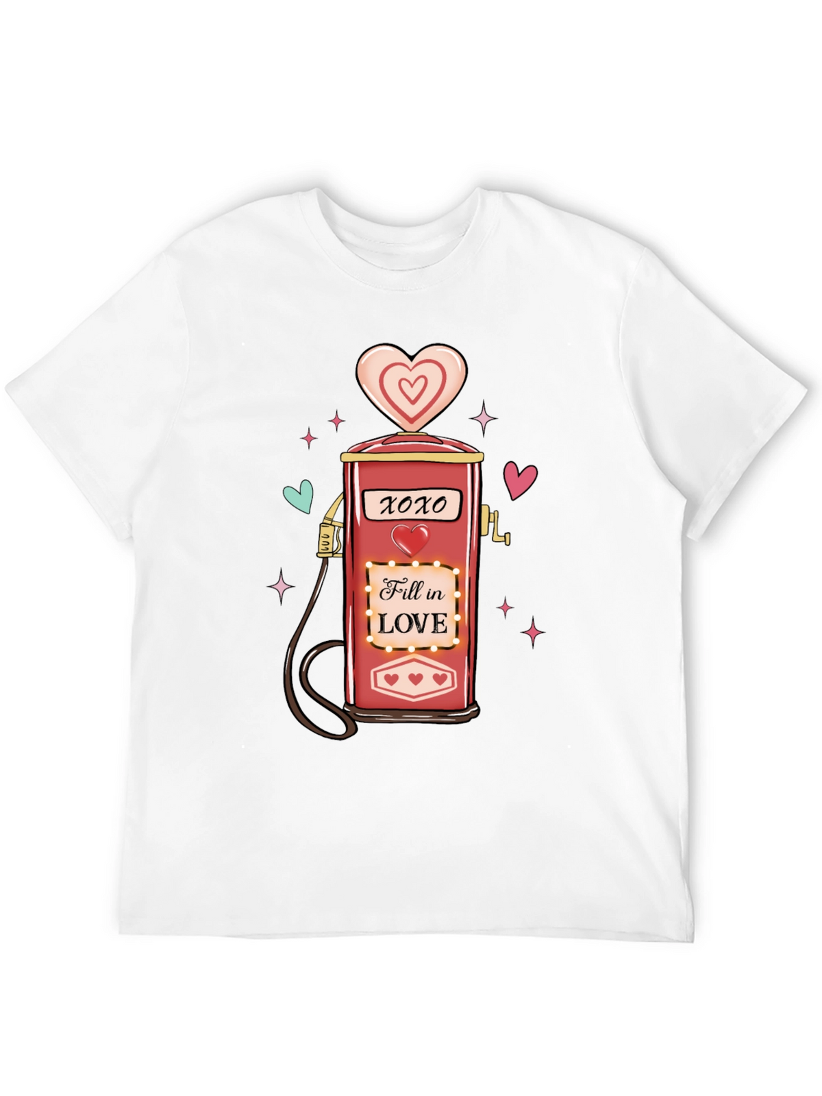 Fill in Love Valentines Day T-Shirt