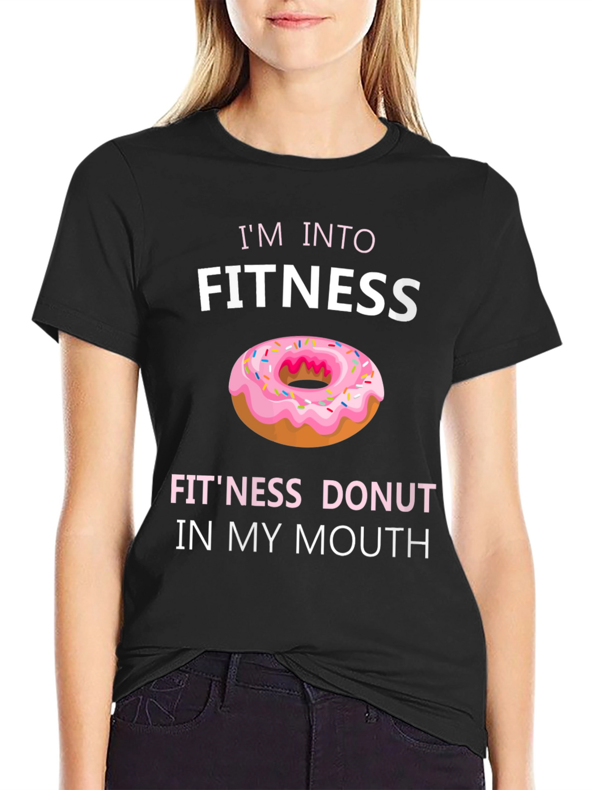 Im Into Fitness Donut T-Shirt