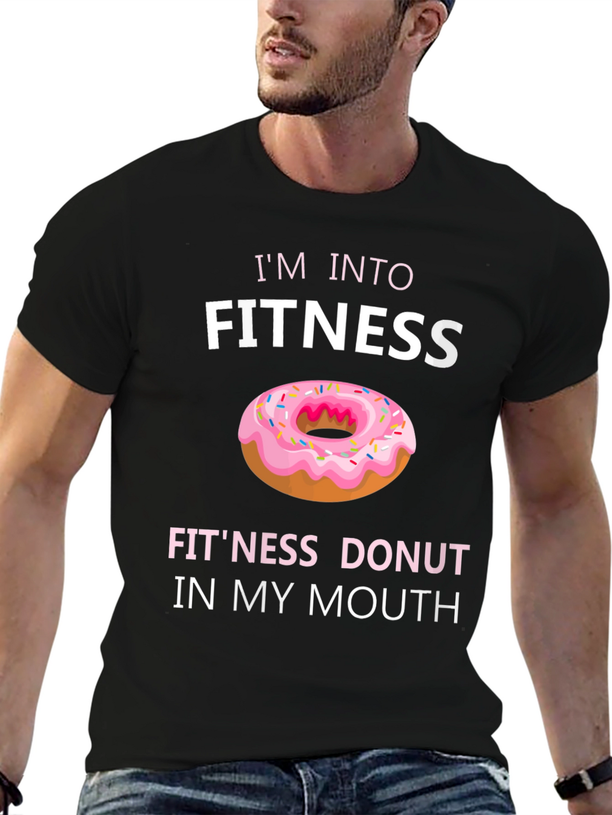 Im Into Fitness Donut T-Shirt