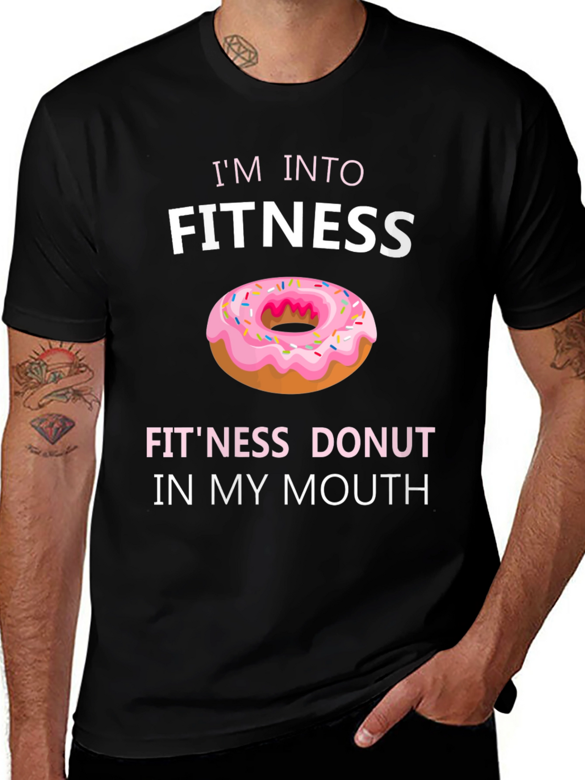 Im Into Fitness Donut T-Shirt