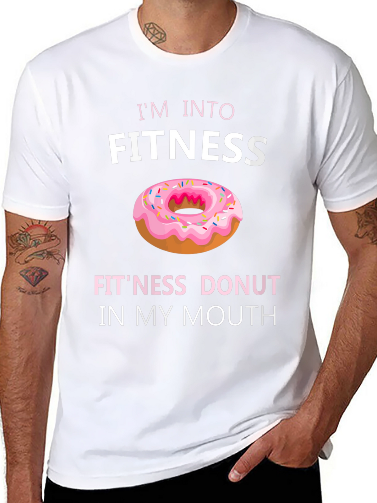 Im Into Fitness Donut T-Shirt