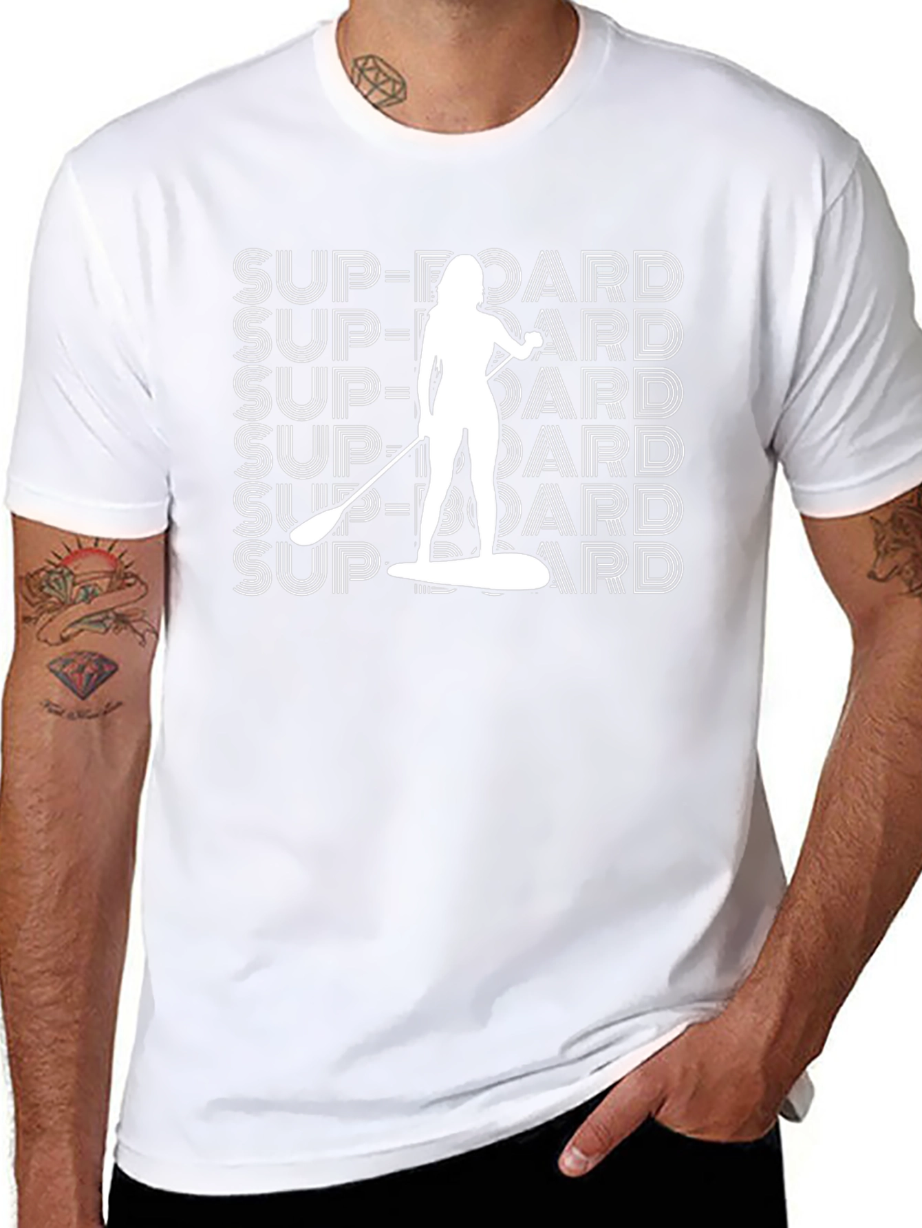 SUP-Board Paddleboard Womans Graphic Tee