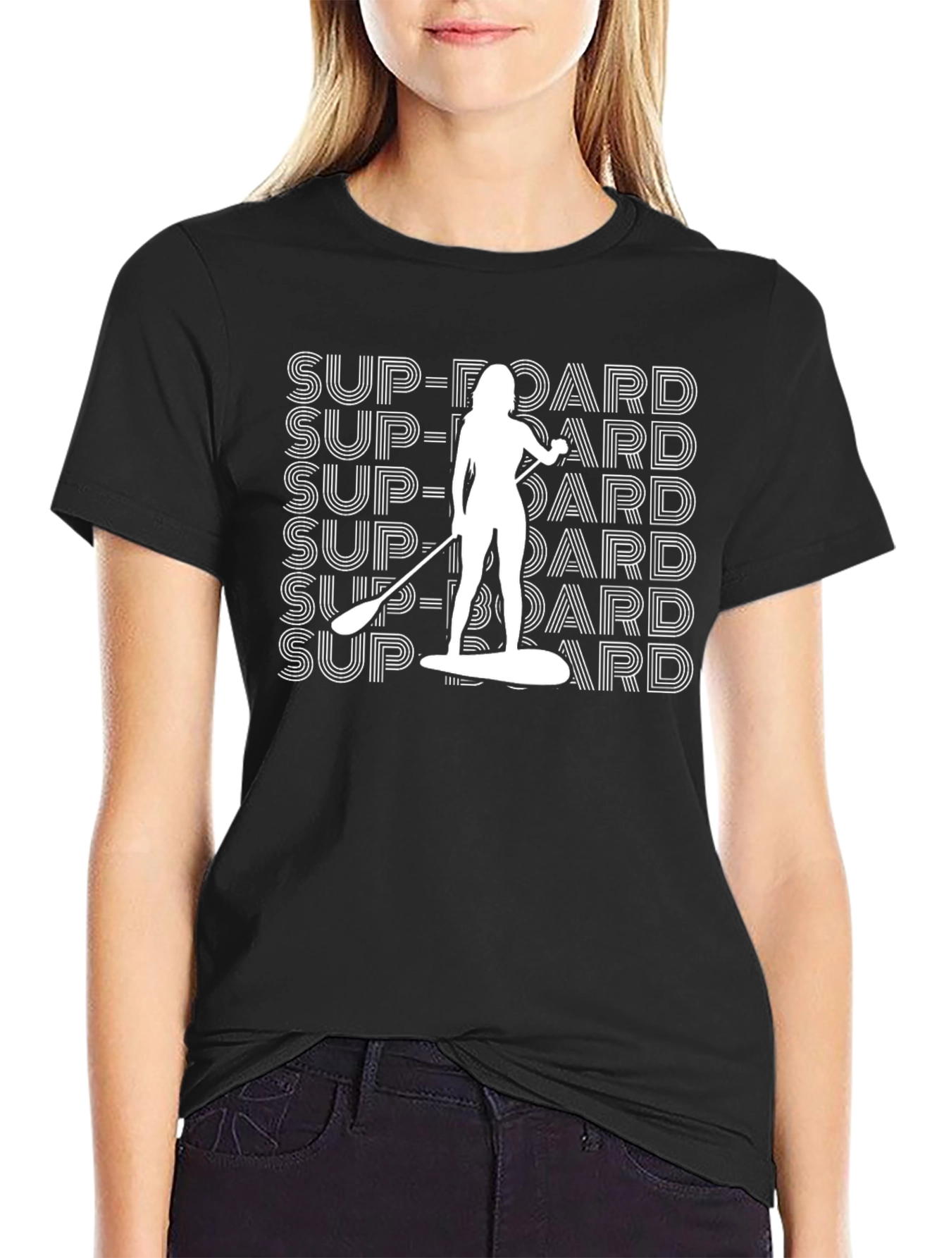 SUP-Board Paddleboard Womans Graphic Tee