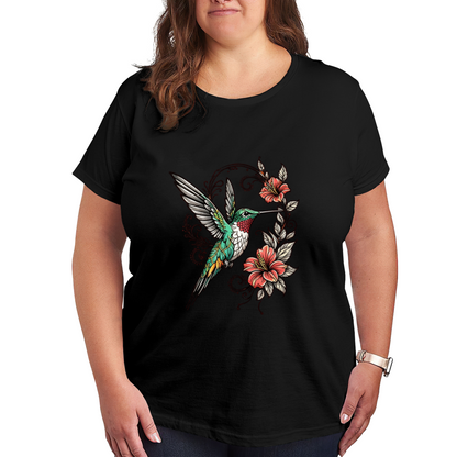 Western Bandana Brown Rose Retro Graphic T-Shirt