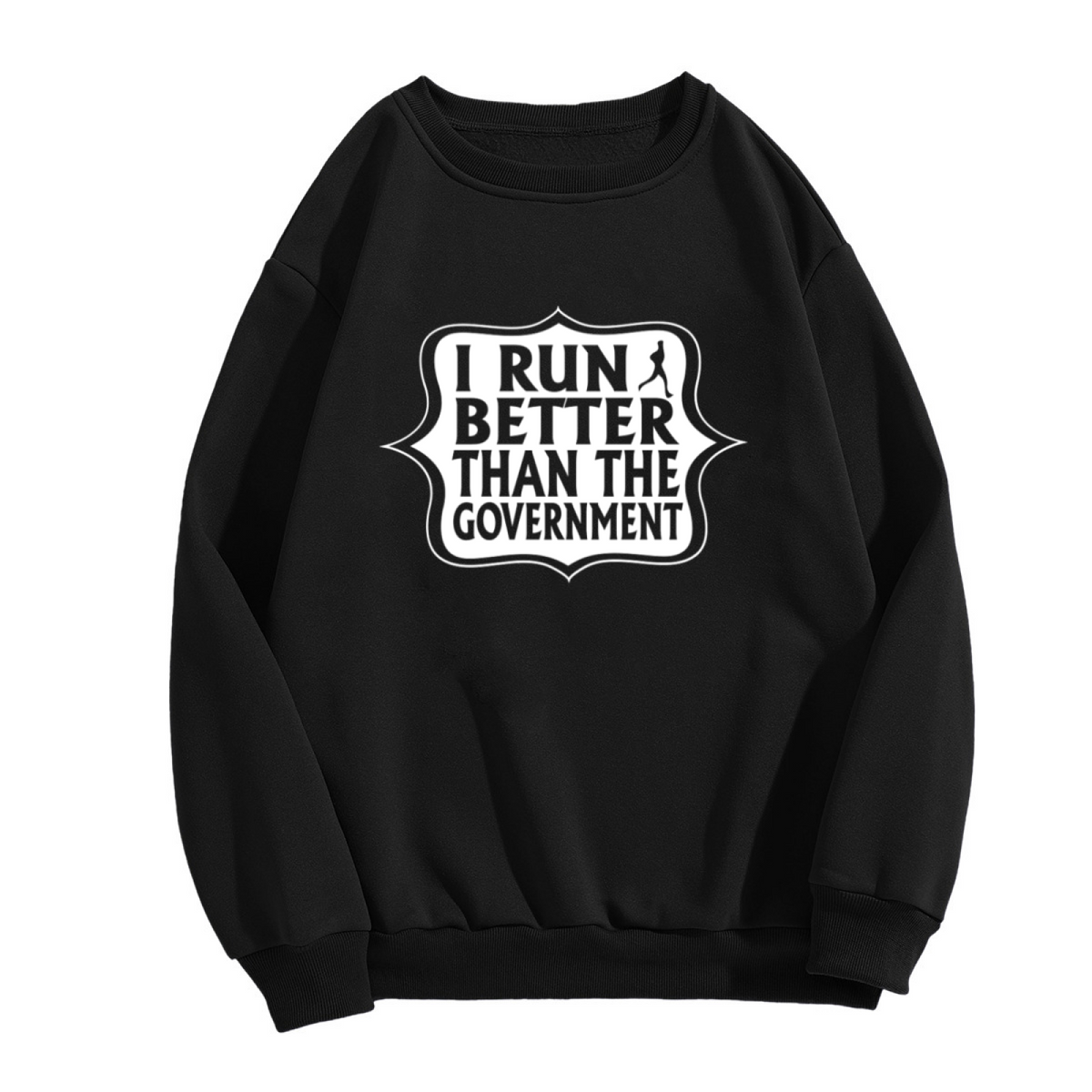Vintage 1920s Retro Gentleman Lady Art Print Crewneck Sweatshirt
