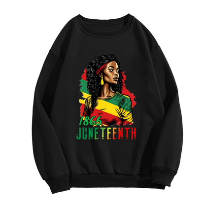 Heart?Filled Minnie Bow Graphic Crewneck Sweatshirt