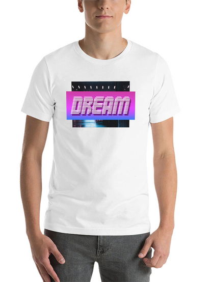 Dream Retro Style T-Shirt - Black