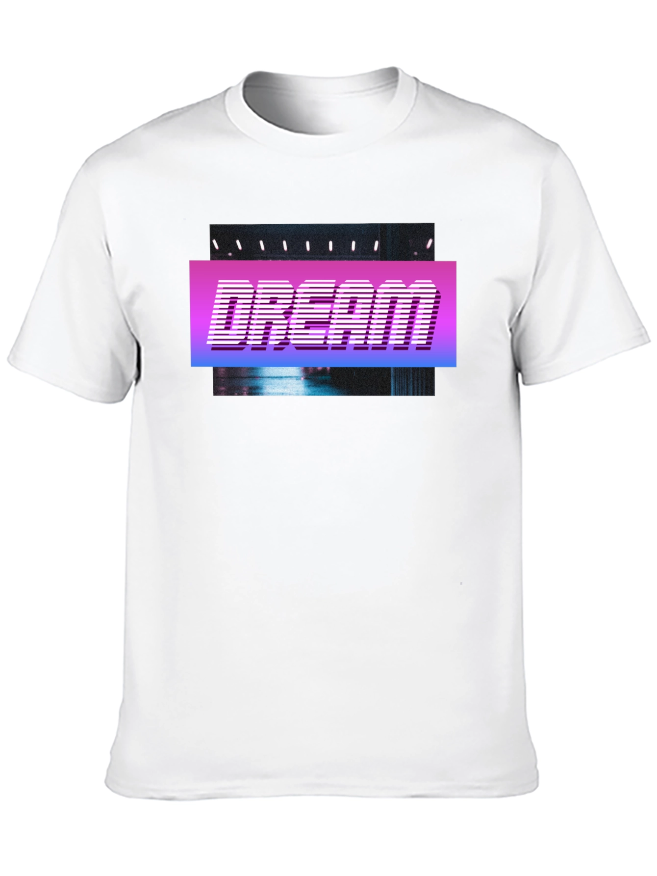 Dream Retro Style T-Shirt - Black