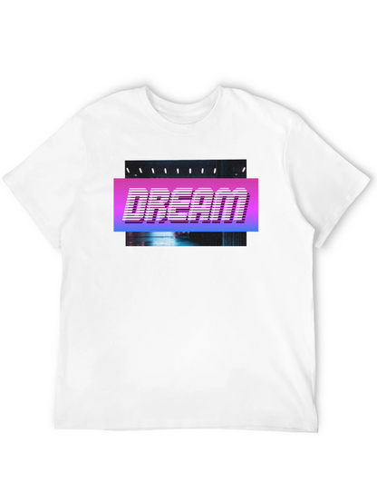Dream Retro Style T-Shirt - Black
