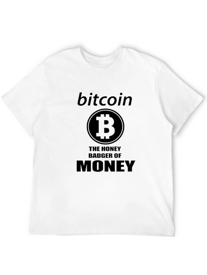 Bitcoin Honey Badger T-Shirt - Crypto Enthusiast Tee