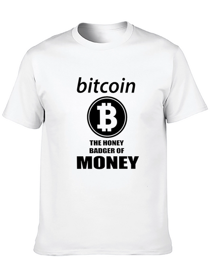 Bitcoin Honey Badger T-Shirt - Crypto Enthusiast Tee
