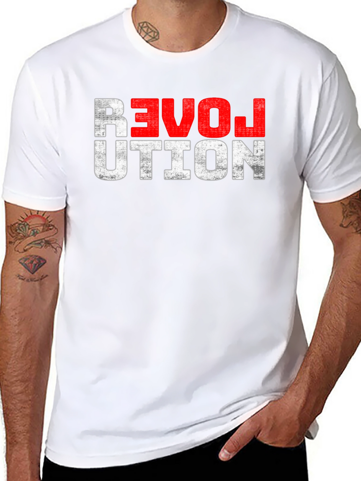 Revolution Love Graphic T-Shirt