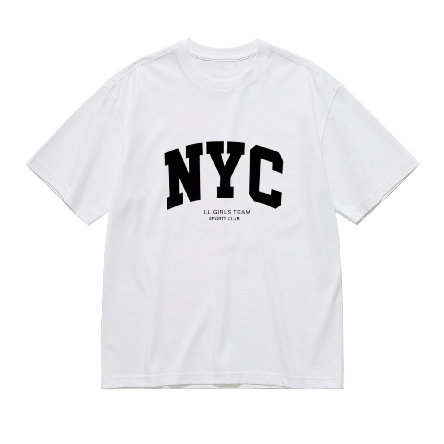 NYC Girls Sports Club Varsity Letter Tee