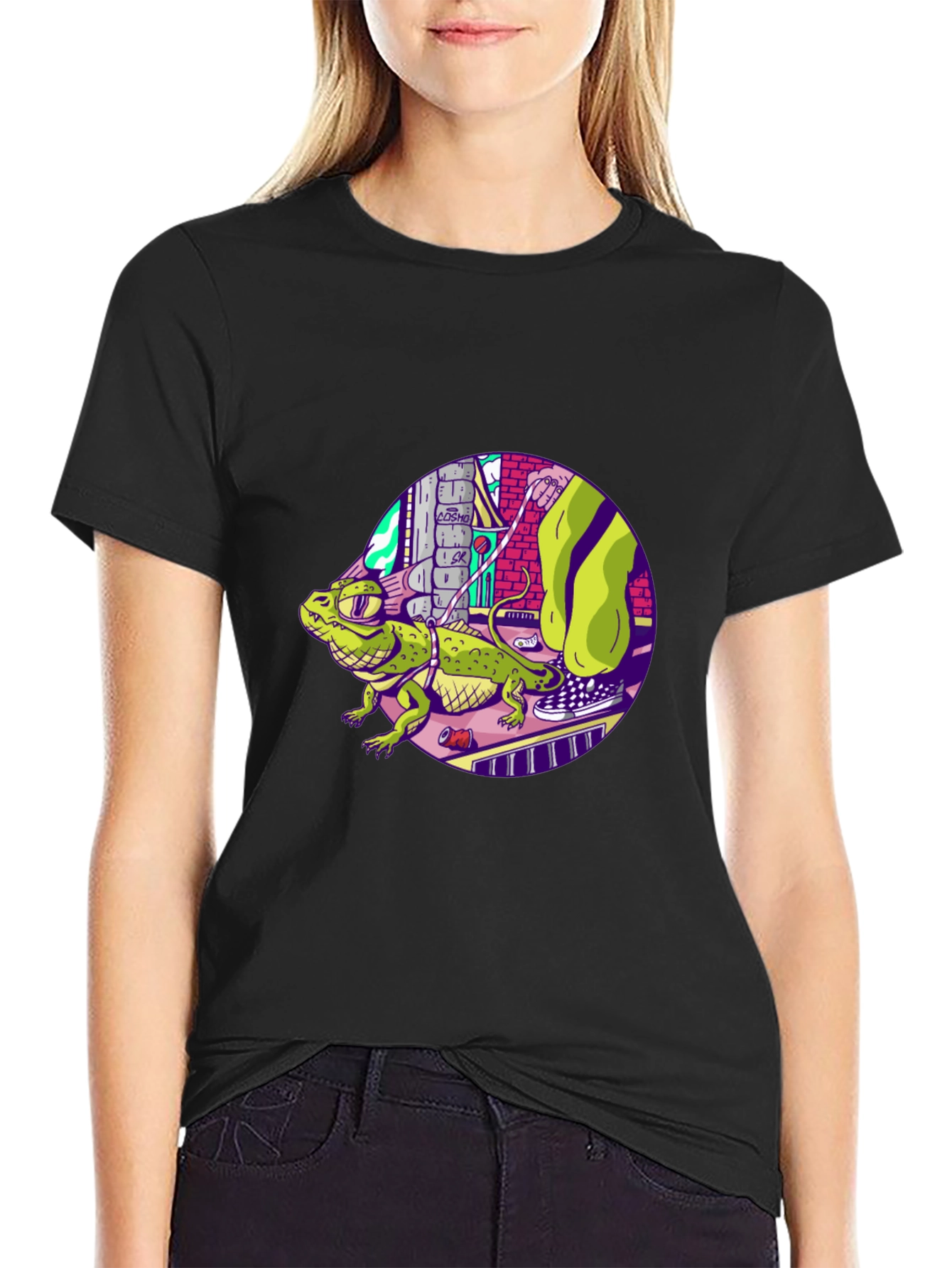 Cool Lizard Graphic Tee