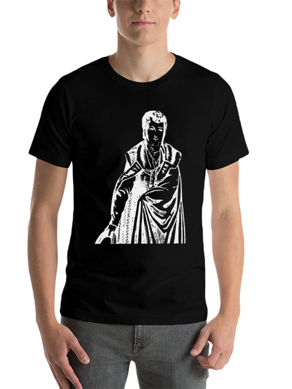 Statue Graphic T-Shirt - Black